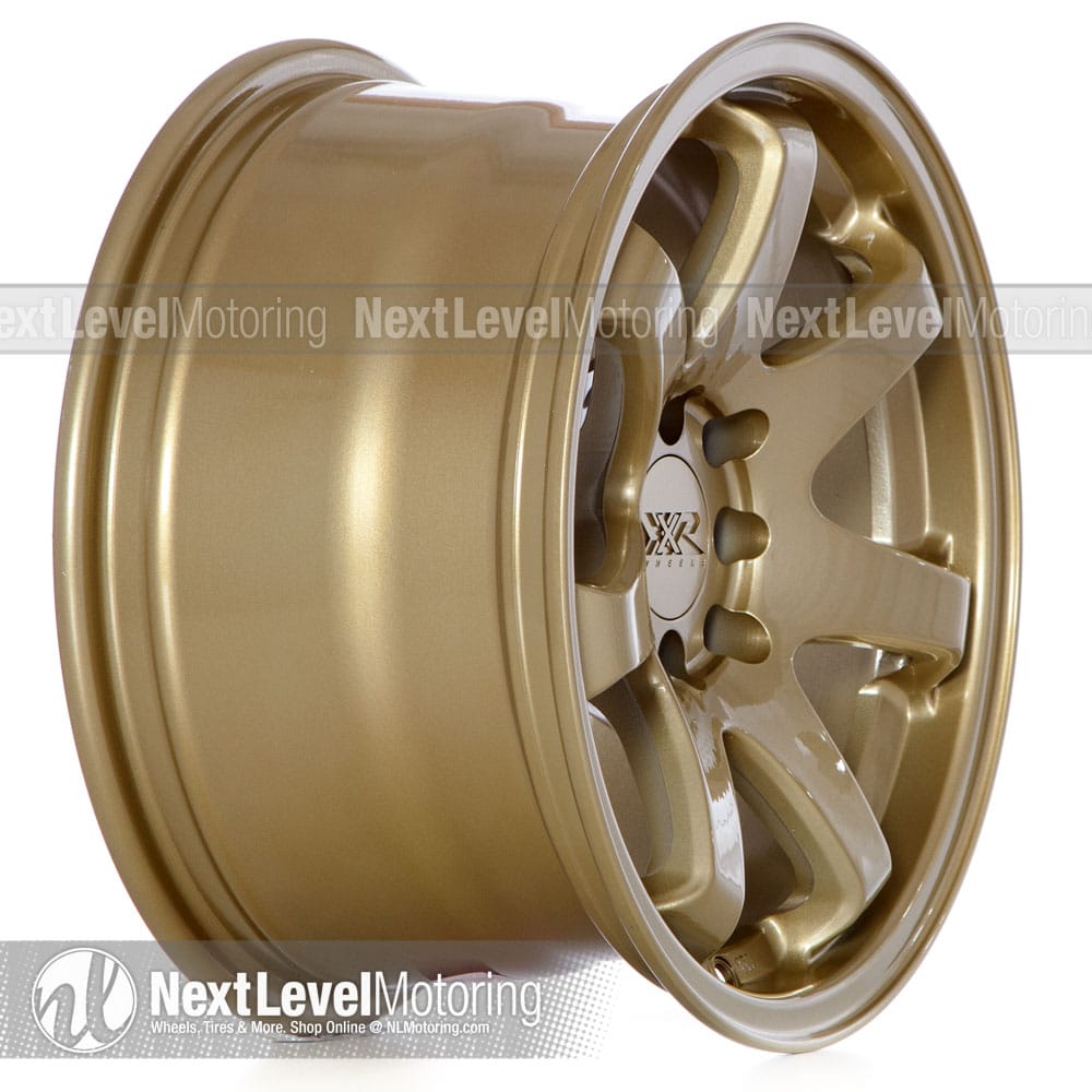XXR Wheels: 551 16x8 4x100|4x114.3 Gold Rims et21