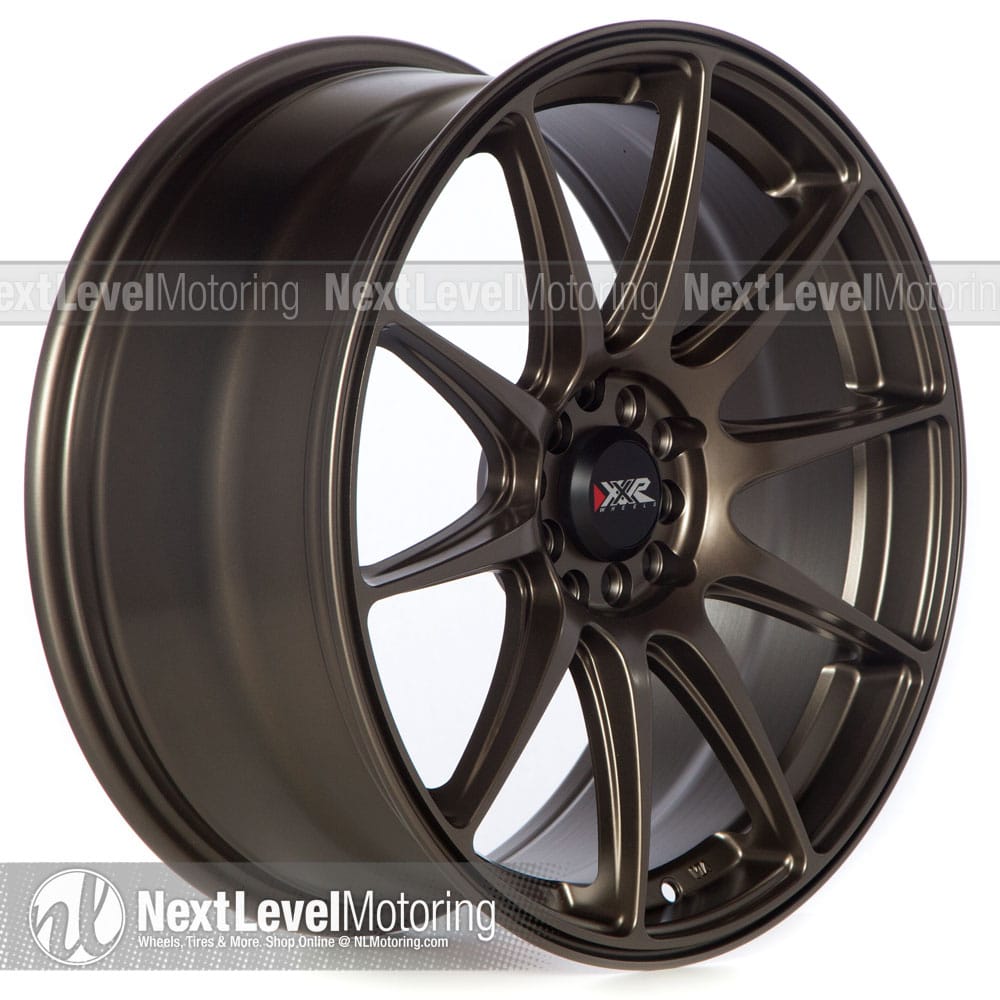 XXR Wheels: 527 18x8 5x100|5x114.3 Matte Bronze Rims et42