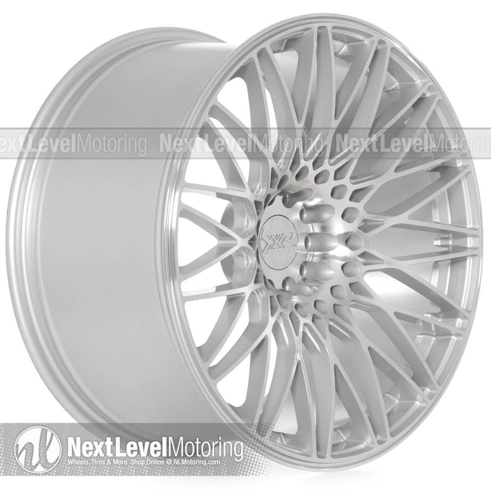 XXR Wheels: 553 20x10.25 5x114.3|5x120 Silver/Machined Rims et40