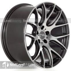 MiRo 111 18x9.5 Anthracite 5x112 [+40mm] - NLMotoring.com