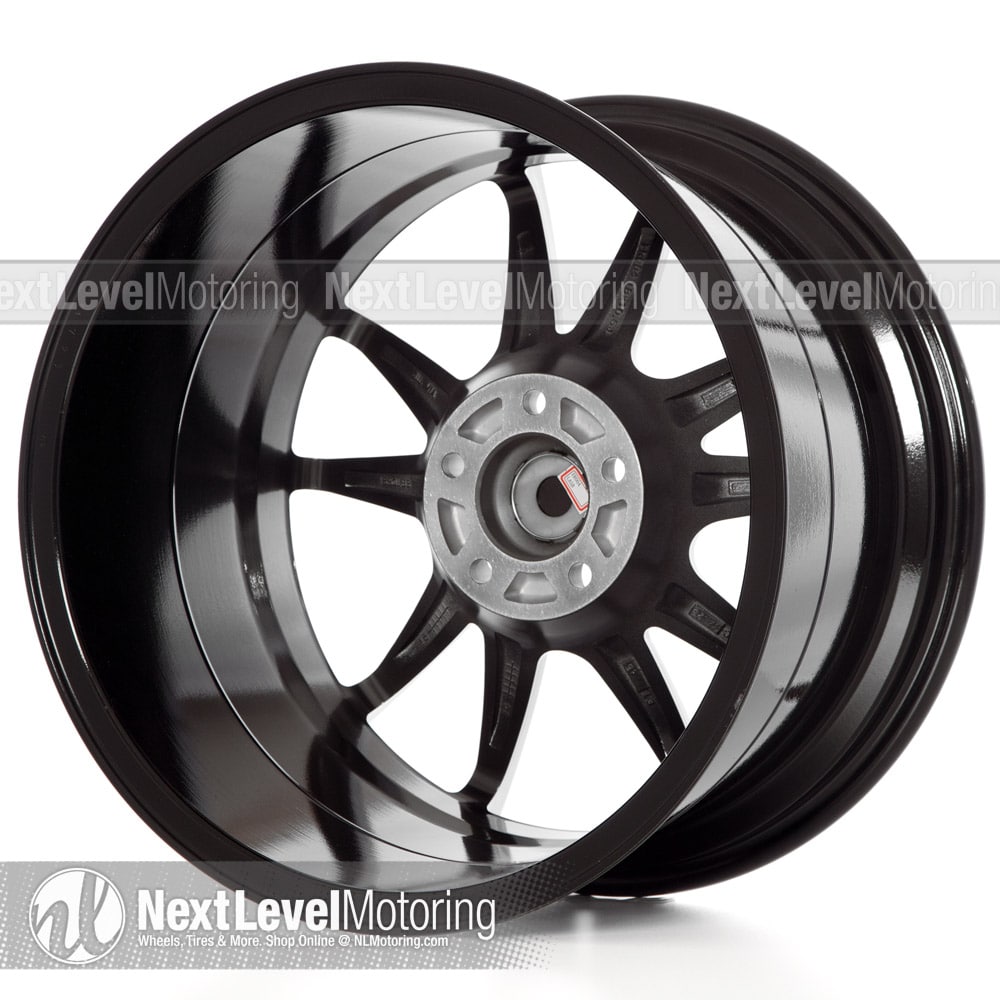 Circuit Performance Wheels CP32 18x10.5 5x100 Hyper Black Rims et35