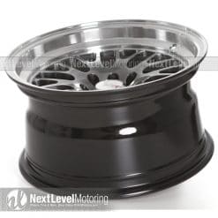 XXR Wheels: 531 15x8 4x100|4x114.3 Chromium Black Rims et0