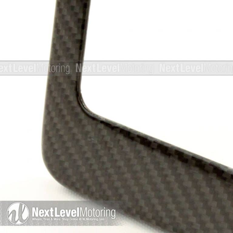 NRG Carbon Fiber License Plate Frame Wet main image 1