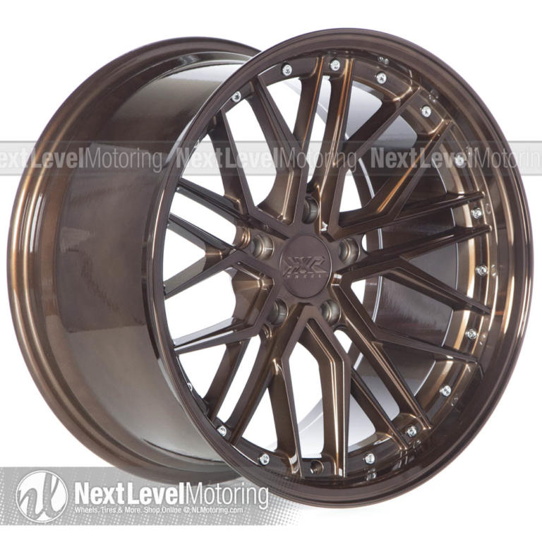 XXR Wheels 571 18x8.5 5x114.3 Liquid Bronze Rims et35