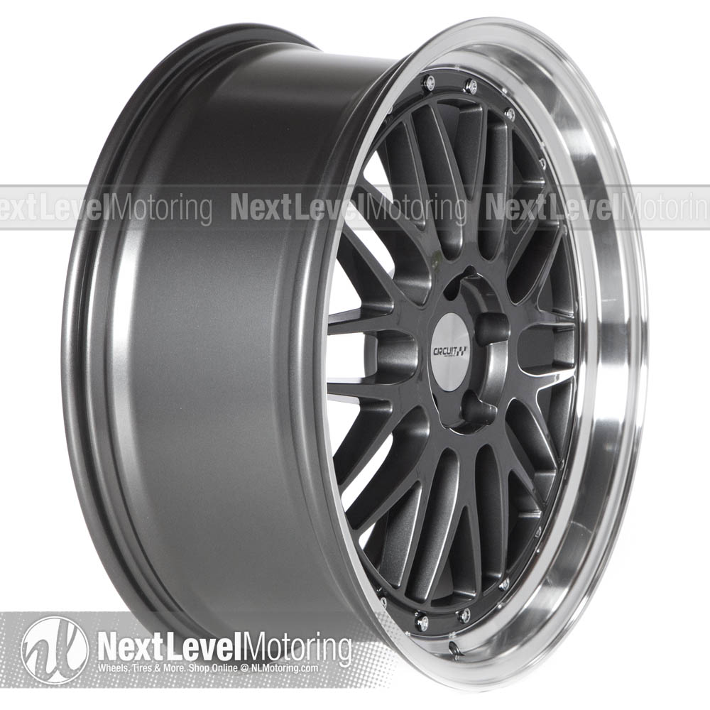 Circuit Performance Wheels: CP30 20x8.5 5x114.3 Gun Metal