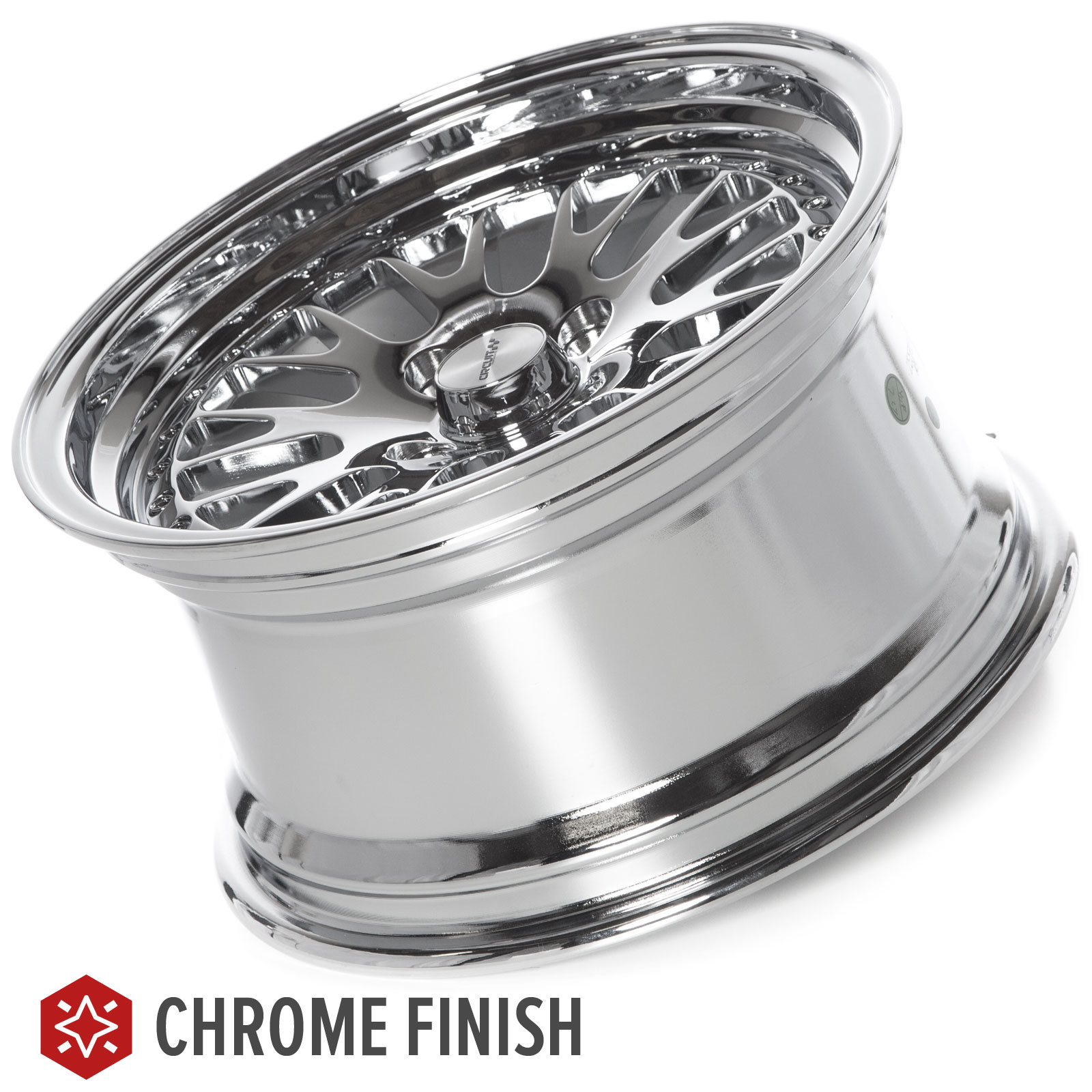 Circuit Performance Wheels: CP21 18x9.5 5x114.3 Silver/Machined
