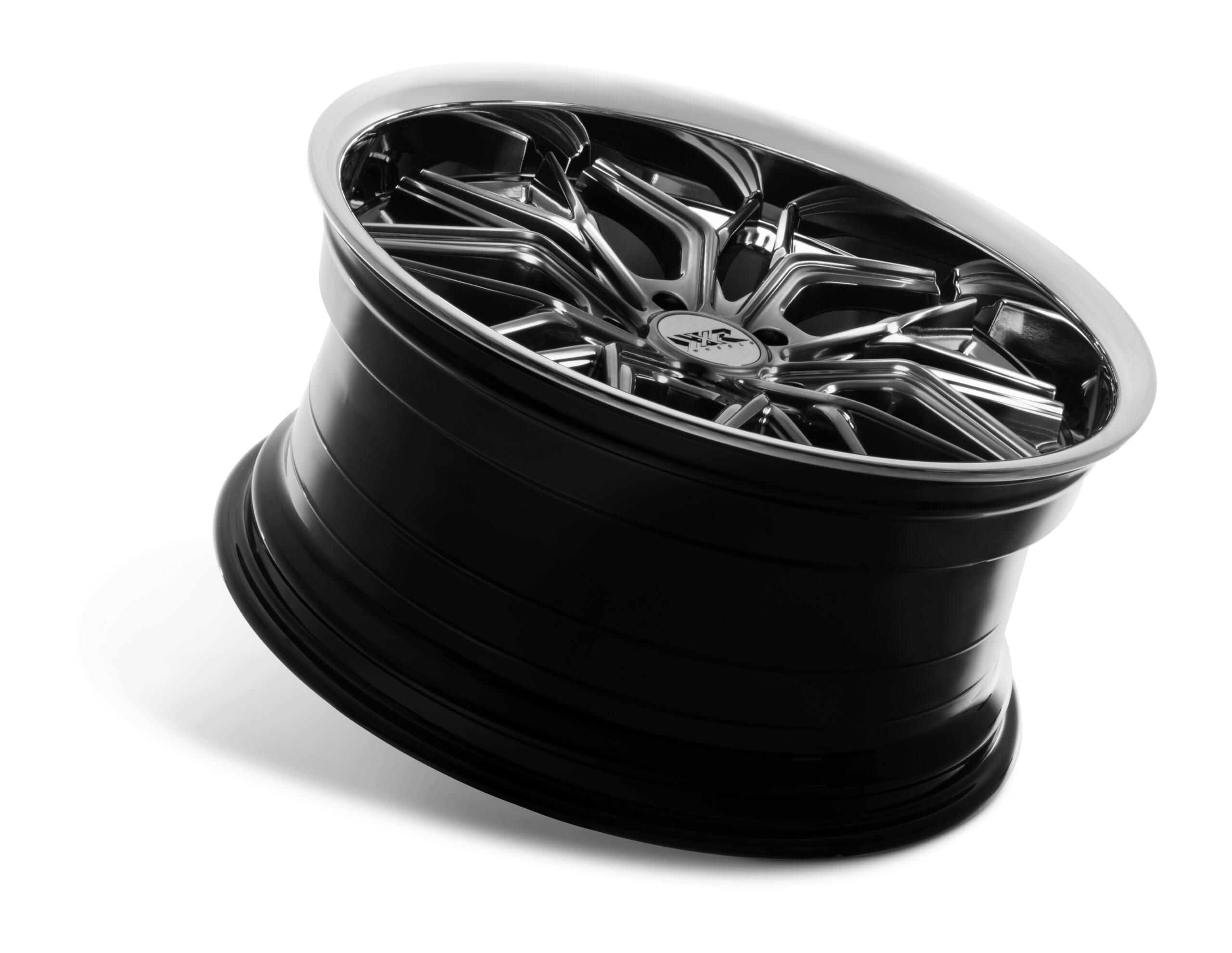 XXR Wheels: 586 20x9.5 Chromium Black Rims et35 - 586096553