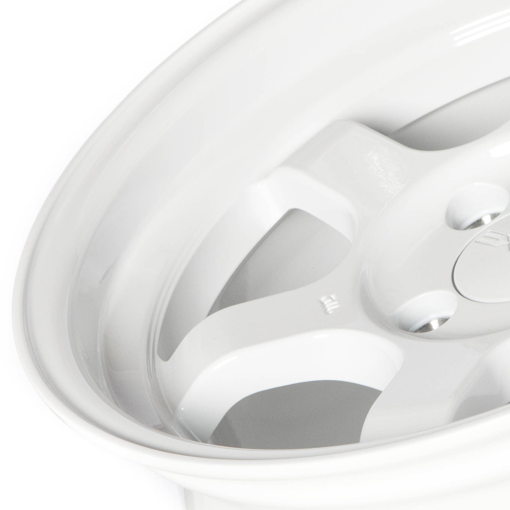 9SIX9 Wheels: SIX-1 Deep 15x8 4x100 Competition White Rims et20