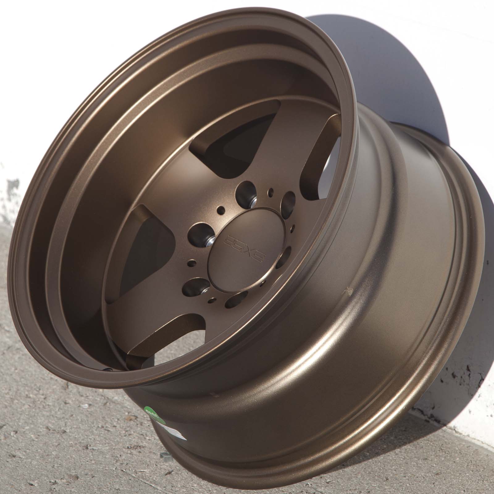 9SIX9 Wheels: FIVE-3 Deep 17x9 6x139.7 Matte Bronze Rims et-36