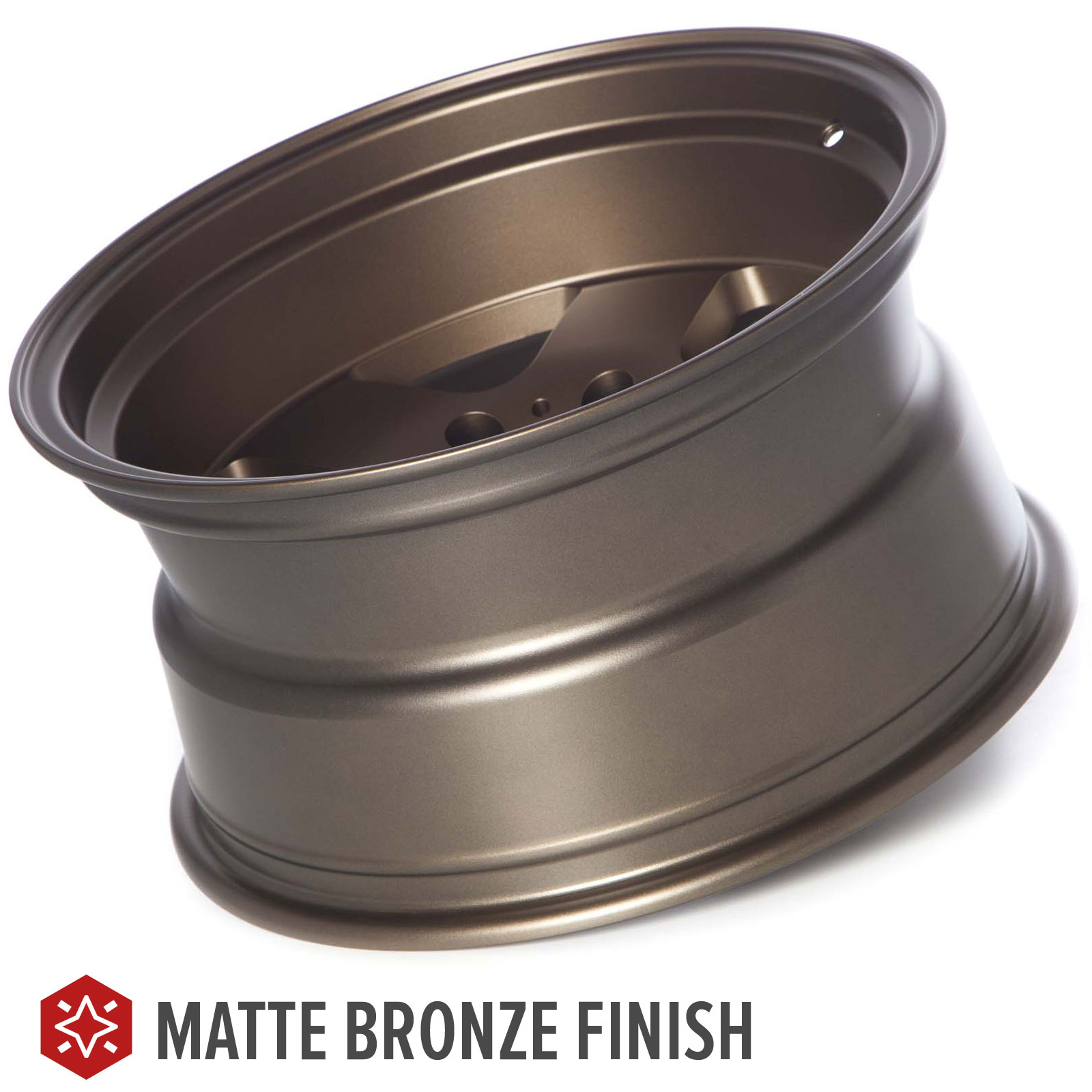 9SIX9 Wheels: FIVE-3 Deep 17x9 6x139.7 Matte Bronze Rims et-36