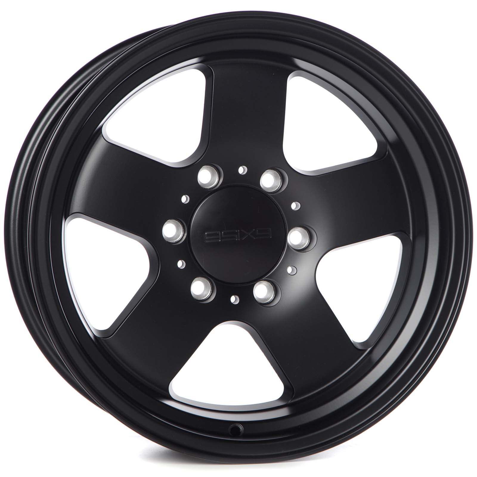 9SIX9 Wheels: FIVE-3 Deep 17x8.5 6x139.7 Matte Black Rims et-10